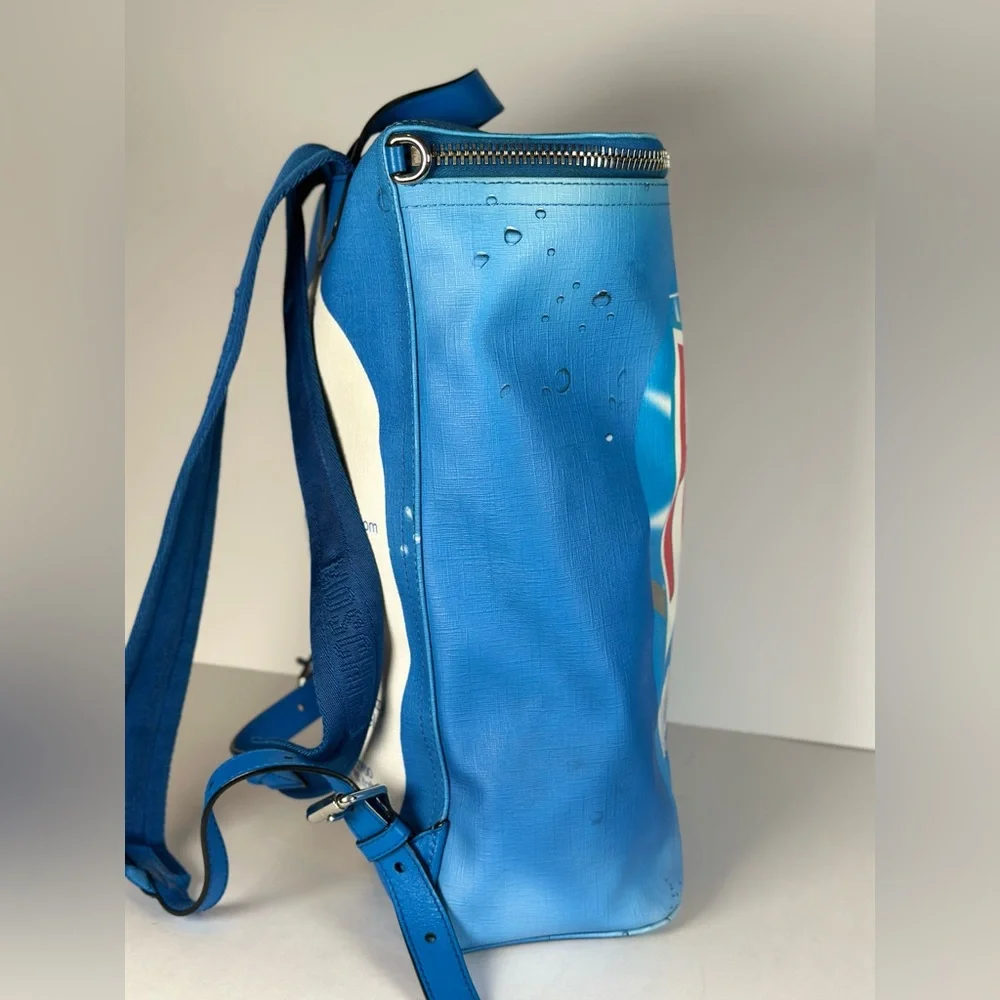 Authentic Moschino Blue Graphic 